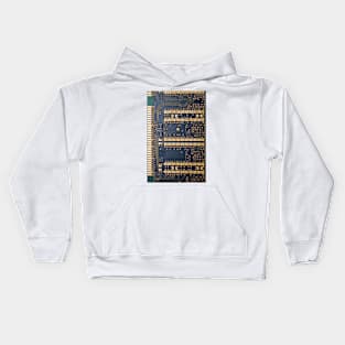 Circuit Board Kids Hoodie